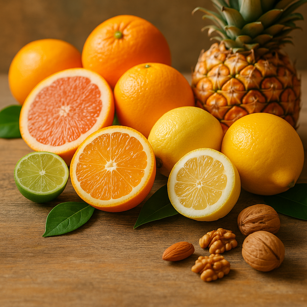 Цитрусын төрлийн жимснүүд