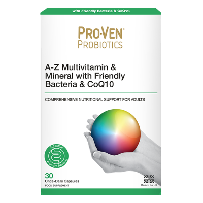 Ашигтай бактери & CoQ10 агуулсан А-Z Мультивитамин эрдэс