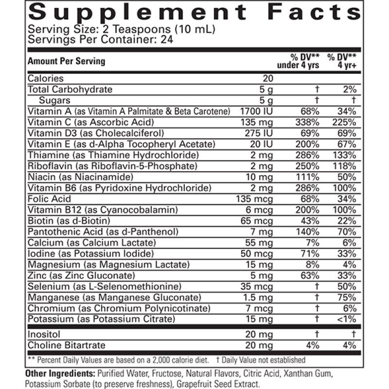 Multi Vitamin & Mineral