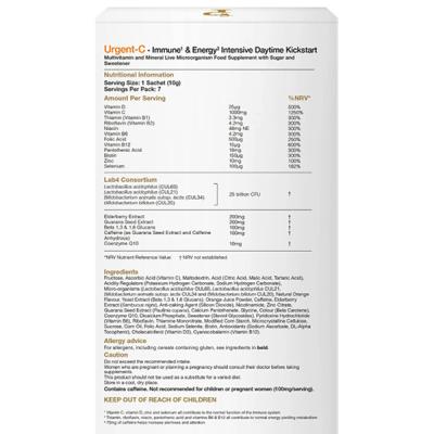 Urgent C Immune & Energy Intensive